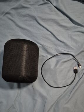 Bass Jaxx Radiant Black LED Wireless Portable Smart Speaker with USB-C Cable